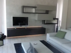 Composizione per il living modello Lampo di Sangiacomo a prezzo Outlet