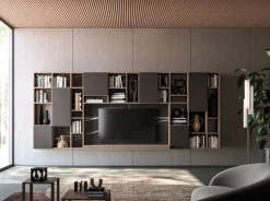 Composizione per il living modello Orme day 33 di Orme a prezzo scontato