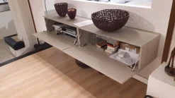 Composizione per il living modello Credenza horizon di Mab in Offerta Outlet