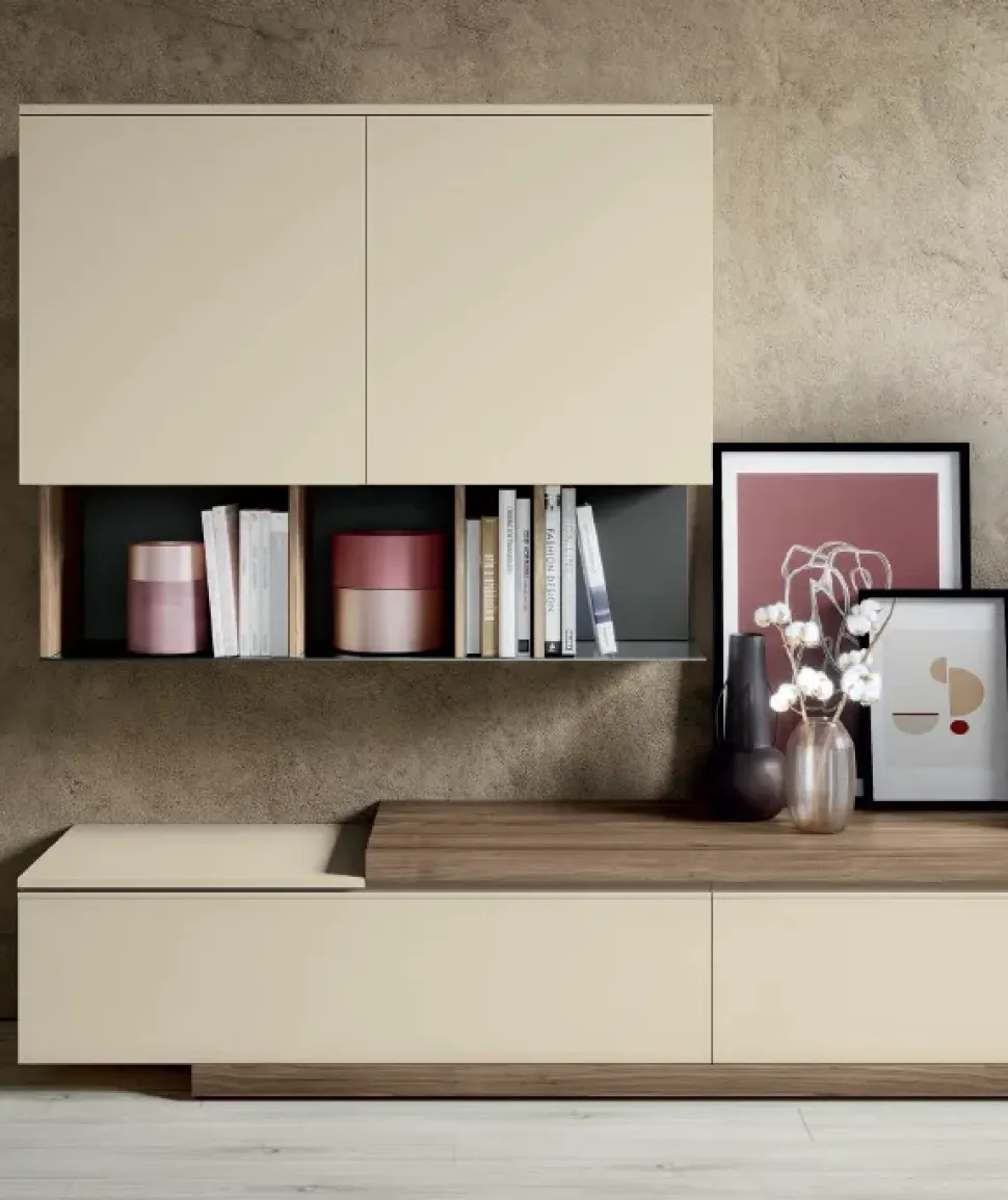 Composizione per il soggiorno modello L101 di Colombini casa a prezzo scontato