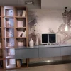 Composizione per il soggiorno modello Ego  libreria di Santalucia a prezzo scontato