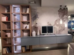 Composizione per il soggiorno modello Ego  libreria di Santalucia a prezzo scontato