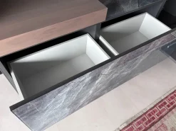 Composizione per la zona giorno modello Horizon di Mobilgam a prezzo scontato