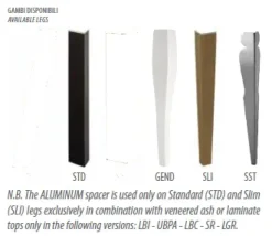 Consolle Bridge 105.30 Gipi in stile moderno in offerta