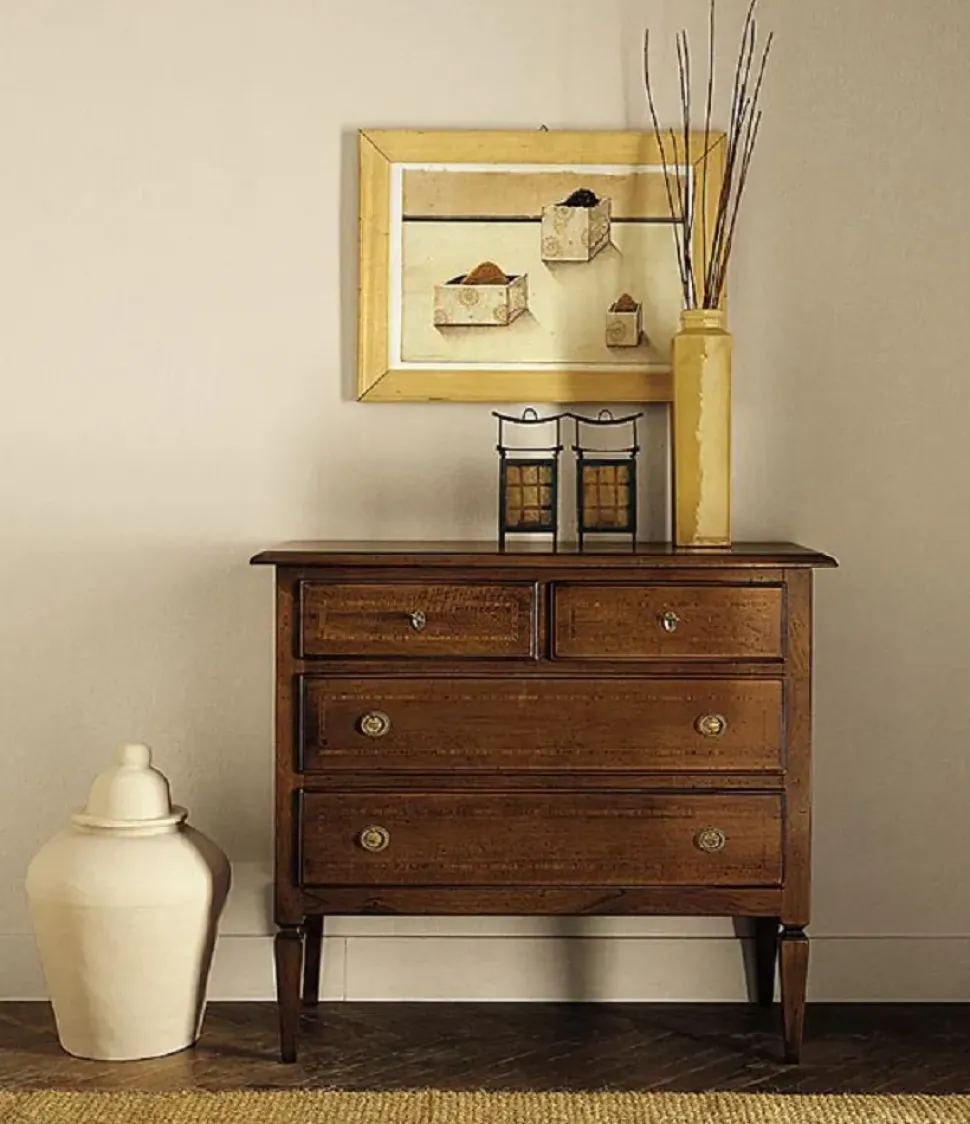 Consolle in stile Classico in legno Artigianale Comoncino stile luigi xvi scontato del 30%