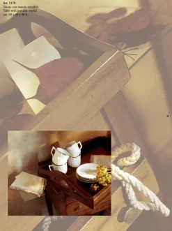 Consolle modello Consolle con vassoio estraibile Parlani scontata del 60%