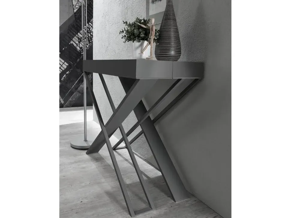 Consolle modello Tavolo-consolle mod.x/fiile allungabile in promo-sconto del 40% Zamagna a prezzo Outlet