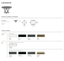 Contatta il venditore per scoprire il prezzo del tavolo Cronos Target point