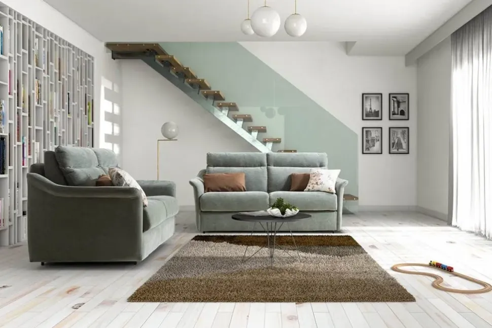 Divani letto con penisola Clarence Collezione esclusiva con forte sconto