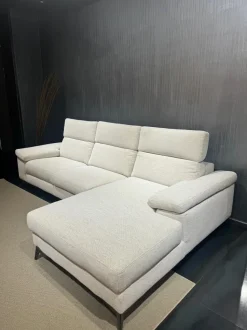 Divani letto con penisola in Tessuto Samoa a prezzo ribassato