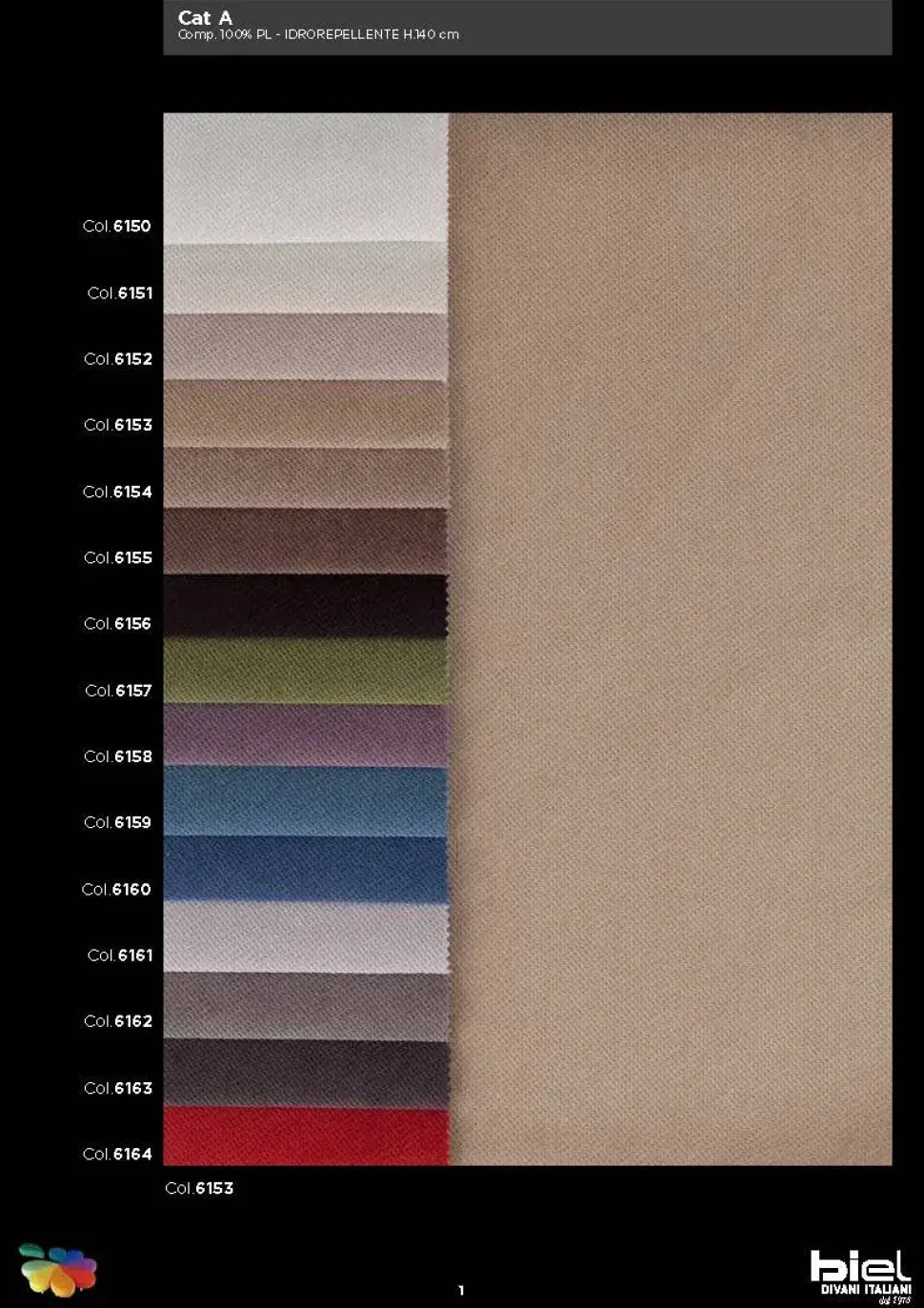 Divani letto con penisola Leo Biel in OFFERTA - 50%