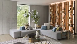 Divano a 3 posti modello Softbench di Flou a prezzo riservato