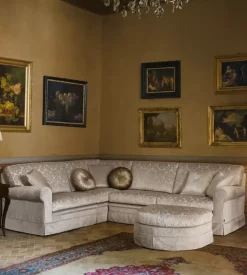 Divano angolare Divano angolare manzoni luxury italia Md work a PREZZO OUTLET scontato del 40%