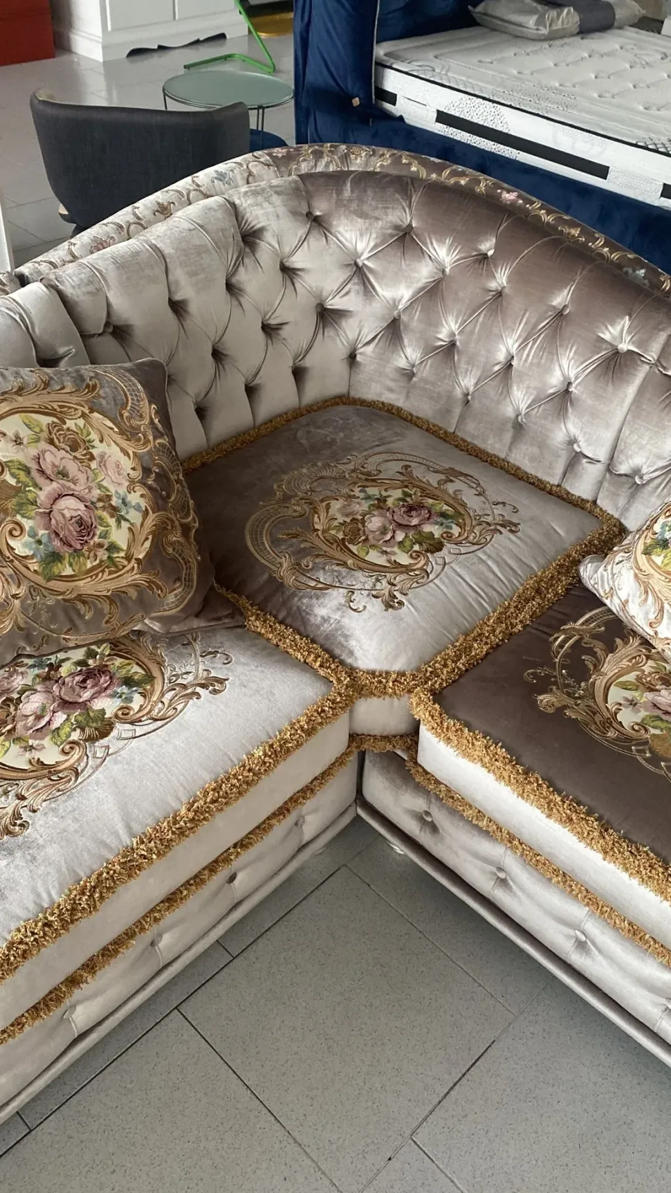 Divano angolare Divano luxury principato di monaco Md work in OFFERTA - 60%