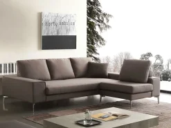 Divano angolare in Tessuto Crippa divani&letti a prezzo ribassato