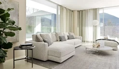 Divano Angolare in Tessuto My place di Flou