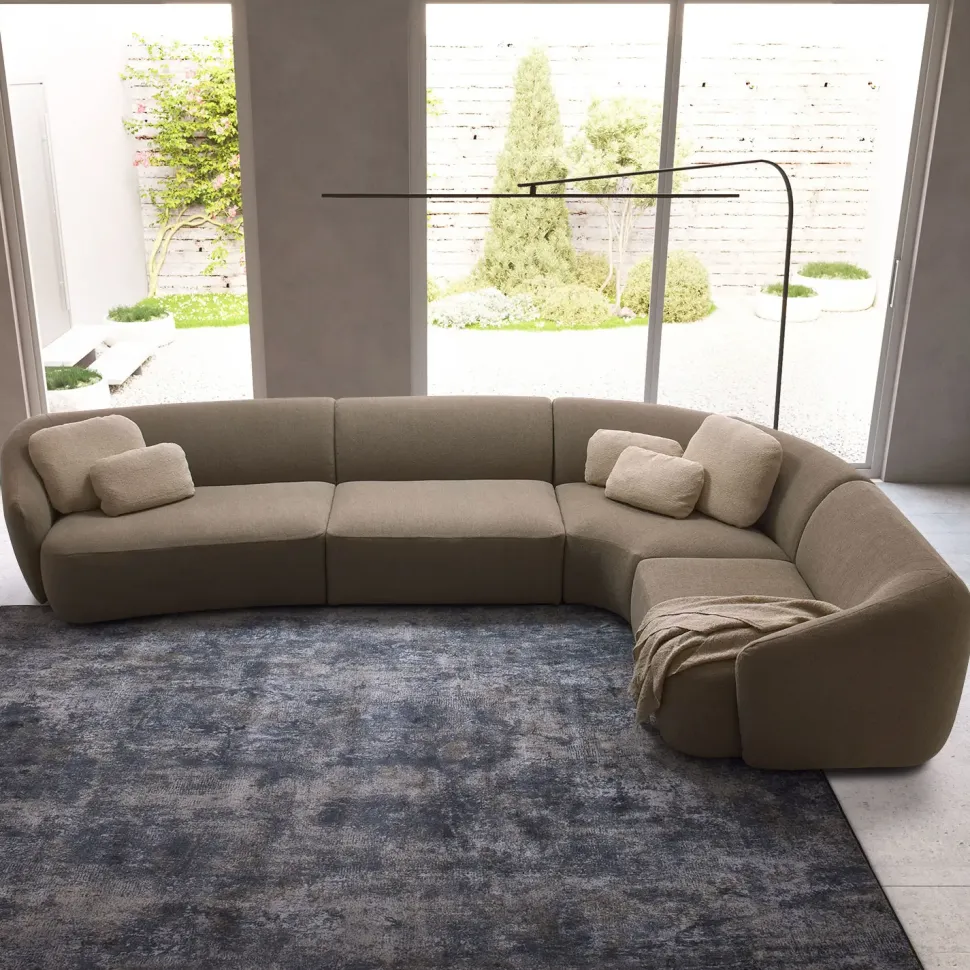 Divano Angolare Laurent outlet di Diotti.com a prezzo ribassato