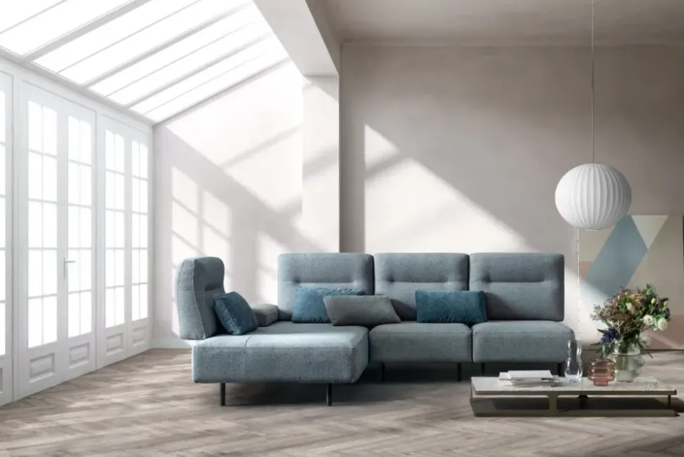 Divano Angolare modello Dalton1 di Samoa con forte sconto