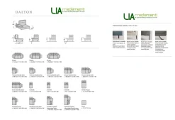 Divano Angolare modello Dalton1 di Samoa con forte sconto
