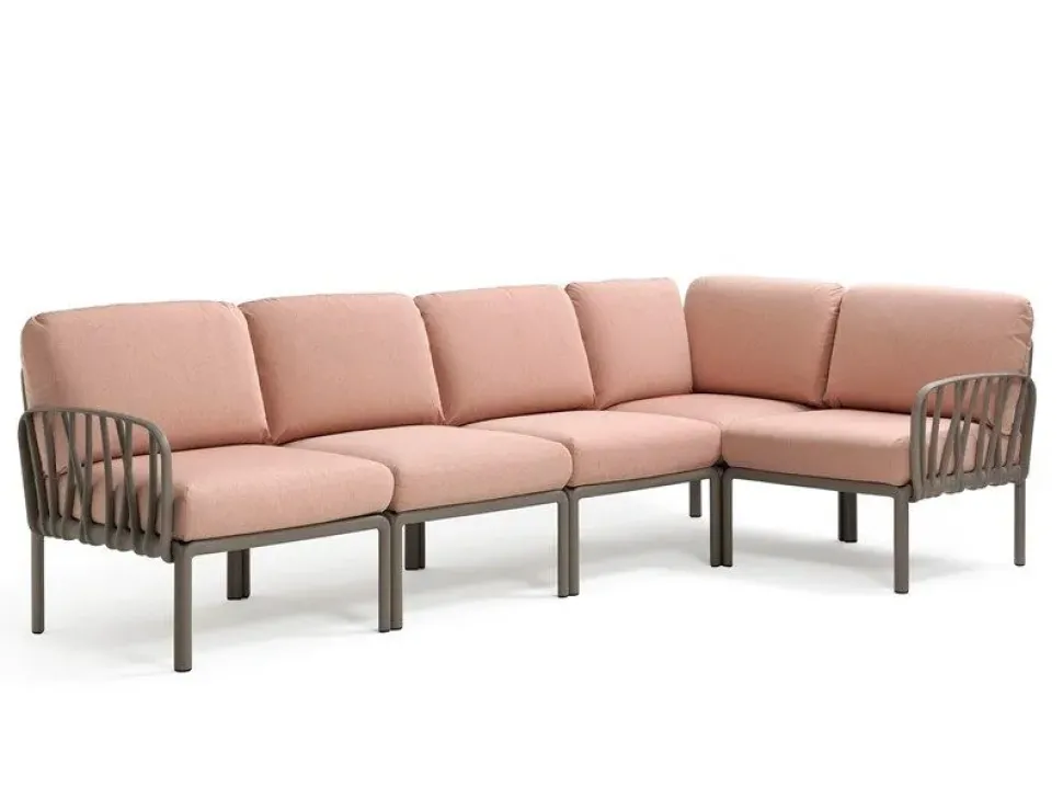 Divano angolare Nardi in tessuto poliuretano a prezzo Outlet!