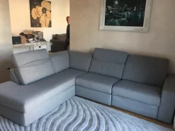 Divano angolare One con meccanismo relax elettrico di Samoa PREZZI OUTLE