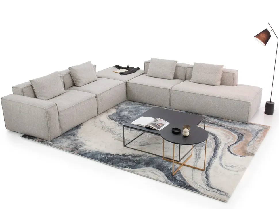 Divano Angolare Square outlet Diotti.com a 4690 Euro