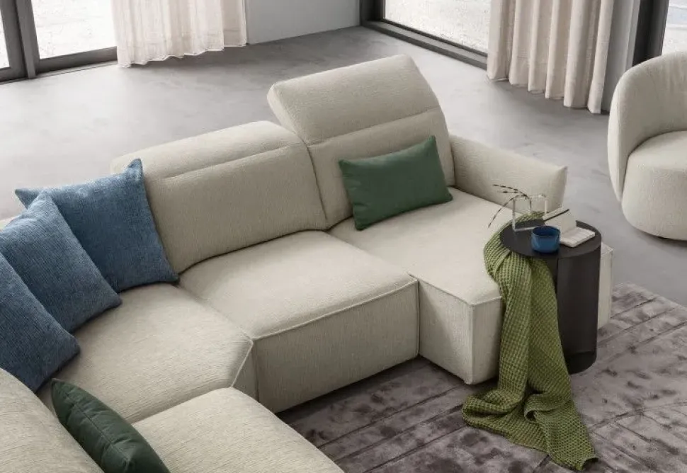 Divano angolare Swan: 40% di sconto. Design Mottes Selection.