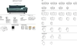 Divano Brighton Rosini in OFFERTA - 30%