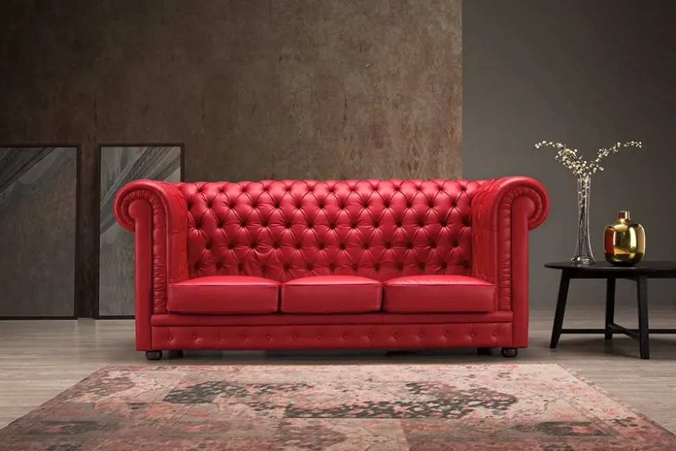 Divano Chesterfield Artigianale in Offerta Outlet