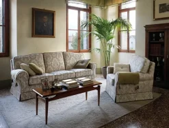 Divano classico tessuto Royal di Samoa con sconto del - 30%