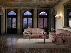 Divano classico tessuto Royal di Samoa con sconto del - 30%