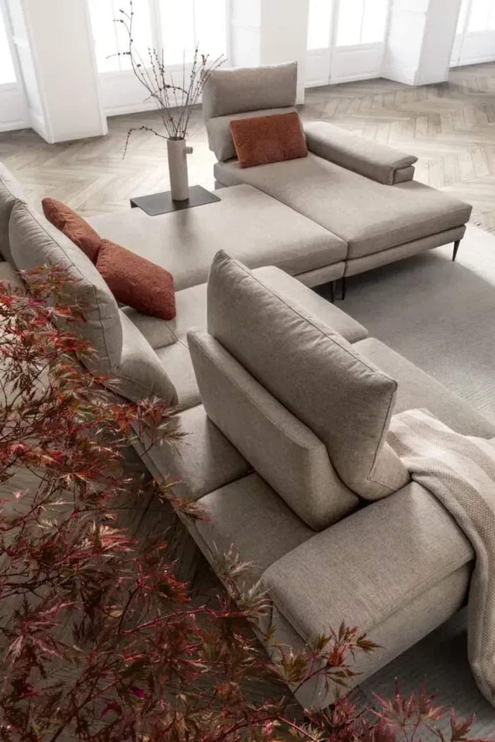 Divano Con penisola Astor Samoa in Offerta Outlet a 3495 Euro