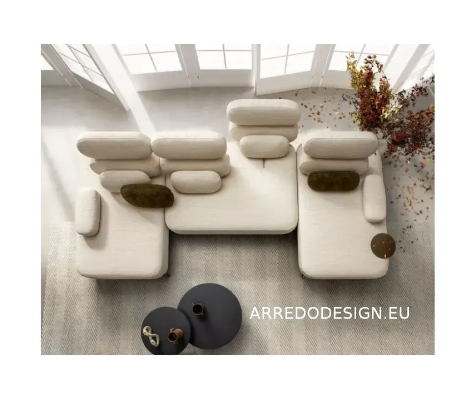 Divano Con penisola Avalon Samoa in Offerta Outlet a 2780 Euro