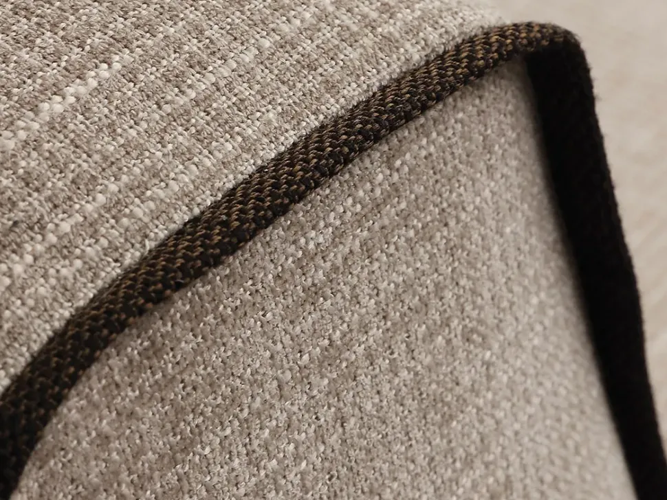 Divano con penisola Beauty Crippa divani&letti a PREZZO OUTLET