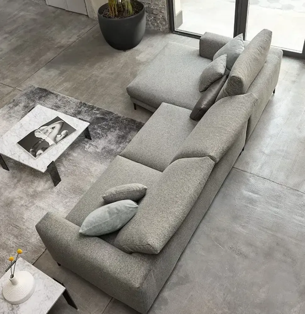 Divano Con penisola Capri di Rosini a prezzo ribassato