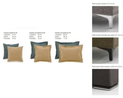 Divano con penisola Dafne Artigianale: con uno SCONTO ESCLUSIVO del 26%