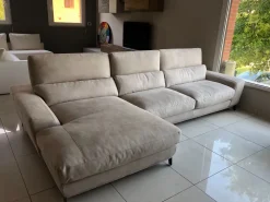 Divano con penisola Denver Crippa divani&letti OFFERTA OUTLET