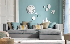 Divano con penisola Divano doppio strato piuma d oca Md work PREZZI OUTLET