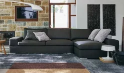 Divano con penisola Divano reclinabile diversi rivestimenti  Md work: con uno SCONTO ESCLUSIVO del 42%