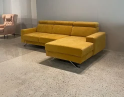 Divano Con penisola Divano sedute scorrevoli  mod paris Md work ad un prezzo conveniente