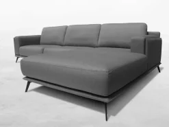 Divano con penisola Grace Collezione esclusiva a PREZZO OUTLET scontato del 40%