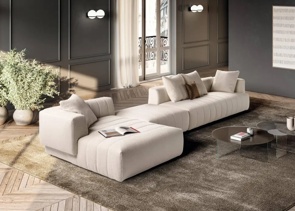 Divano Con penisola Hero Lago in Offerta Outlet a 9350€