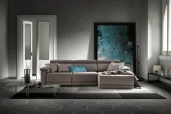 Divano con penisola in stile Design Con seduta estraibile a prezzi convenienti