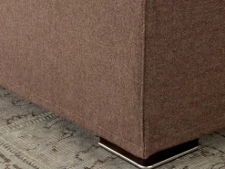 Divano con penisola in Tessuto Smeraldo Crippa divani&letti