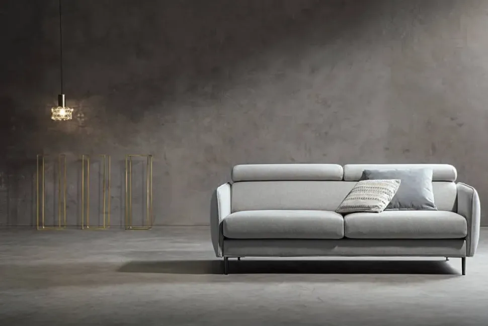 Divano con penisola in Tessuto Samoa a prezzo ribassato