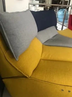 Divano con penisola in Tessuto Hip hop Calia