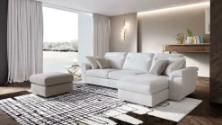 Divano con penisola Kallima Mottes selection in Offerta Outlet