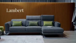 Divano con penisola Lambert Le comfort in Offerta Outlet