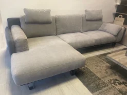 Divano con penisola Living chic Samoa ad un prezzo imperdibile