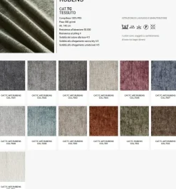 Divano Con penisola Madrid Rosini in Offerta Outlet a 3499 Euro